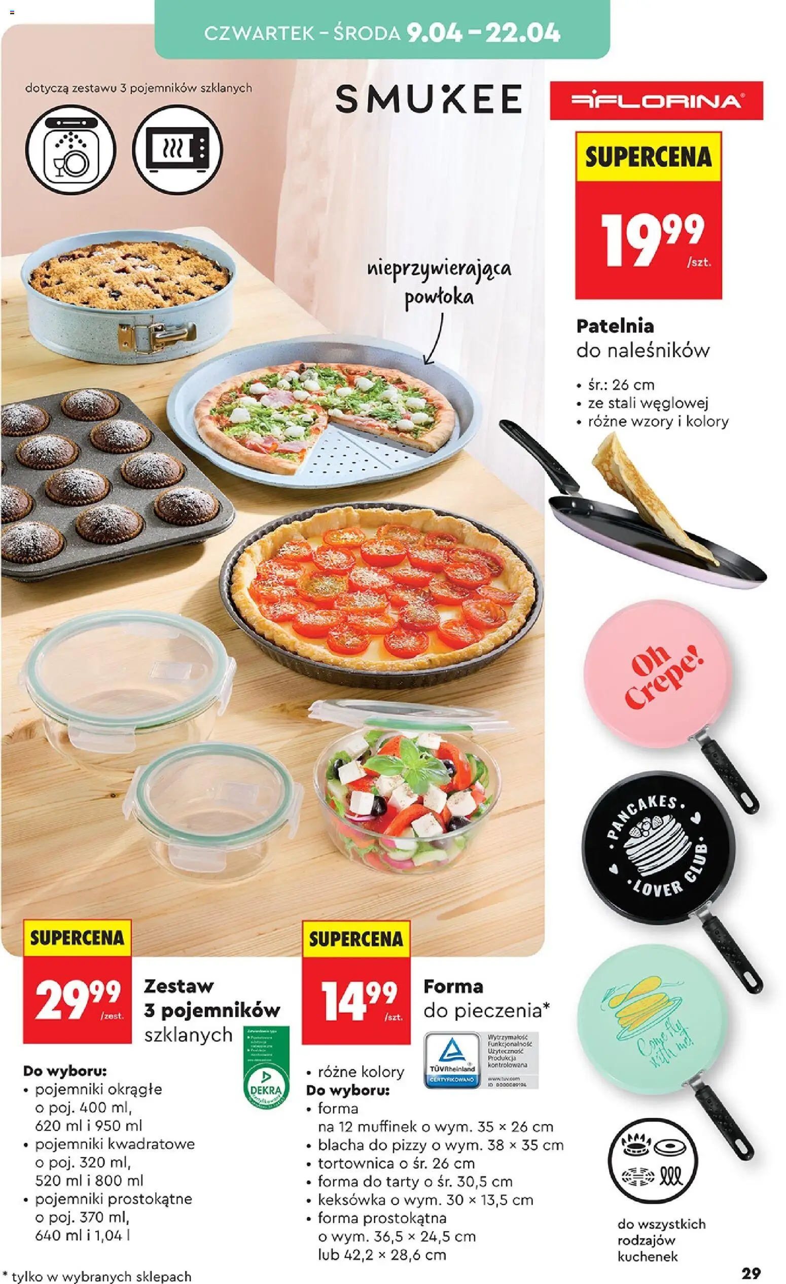 Biedronka gazetka - Hity i inspiracje od 07.04.2026 | Strona: 29 | Produkty: Patelnia