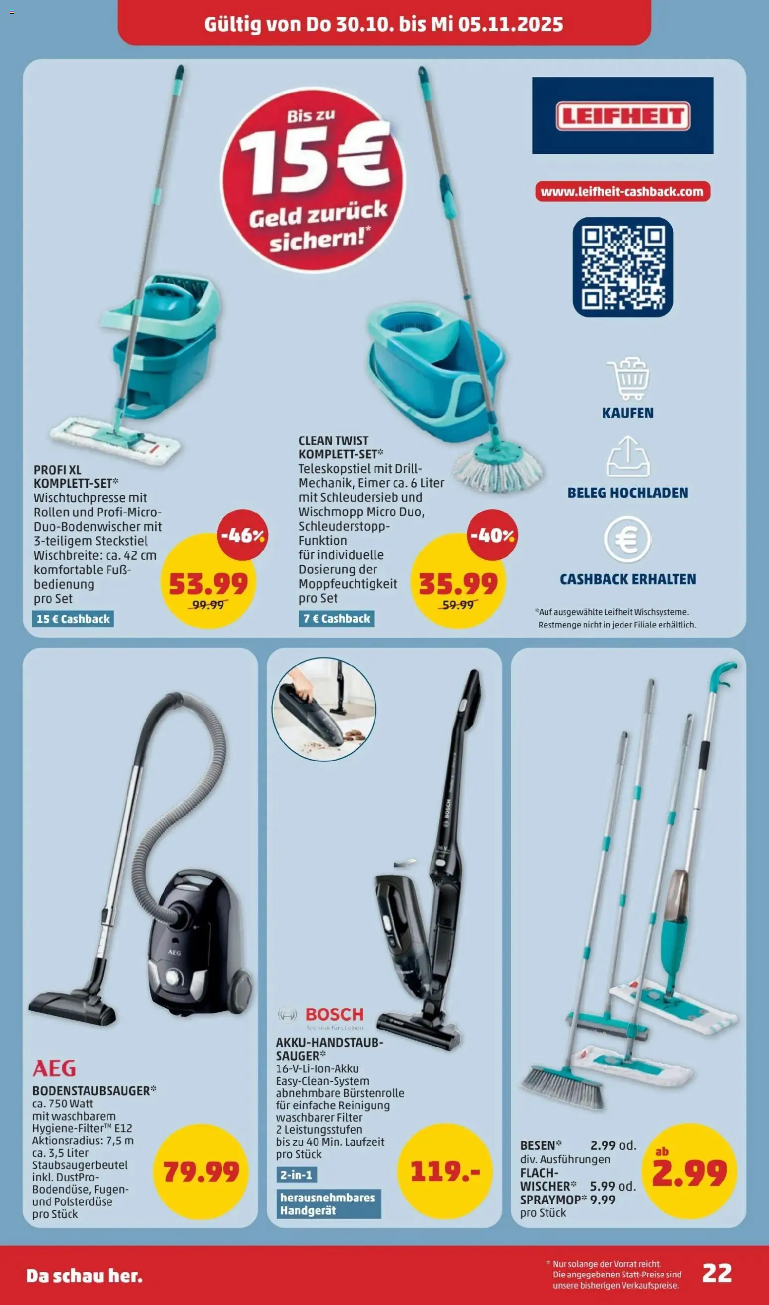 Penny Markt Flugblatt ab (30.10.2025) - Angebote, Prospekt | Seite: 22