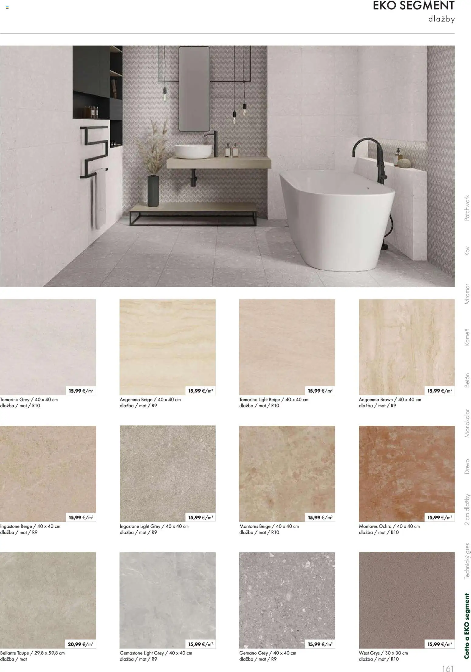 Nové Ingema akcie – leták je platný od 29.10.2025 | Strana: 163 | Produkty: Dlažba