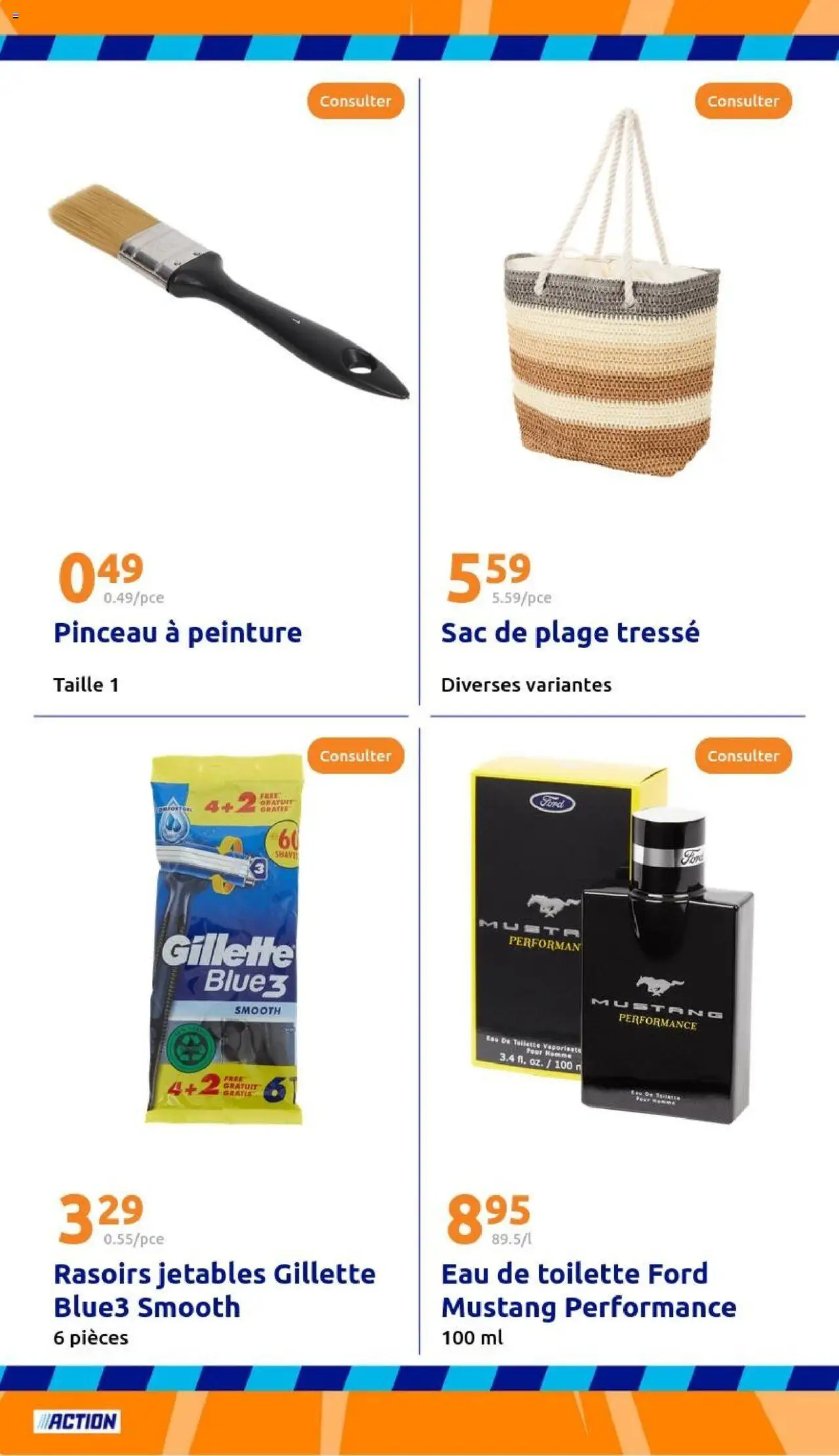  | Page: 22 | Produits: Sac, Eau de toilette, Pinceau