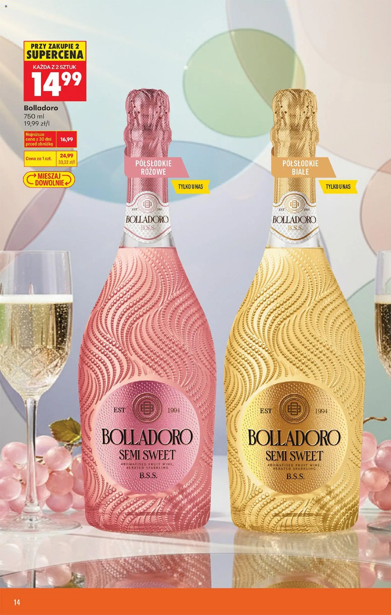 Biedronka Polsko leták - Czas na toast od 09.03.2026 | Strana: 14