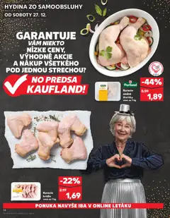 Kaufland leták platný od 27.12.2025 | Strana: 14