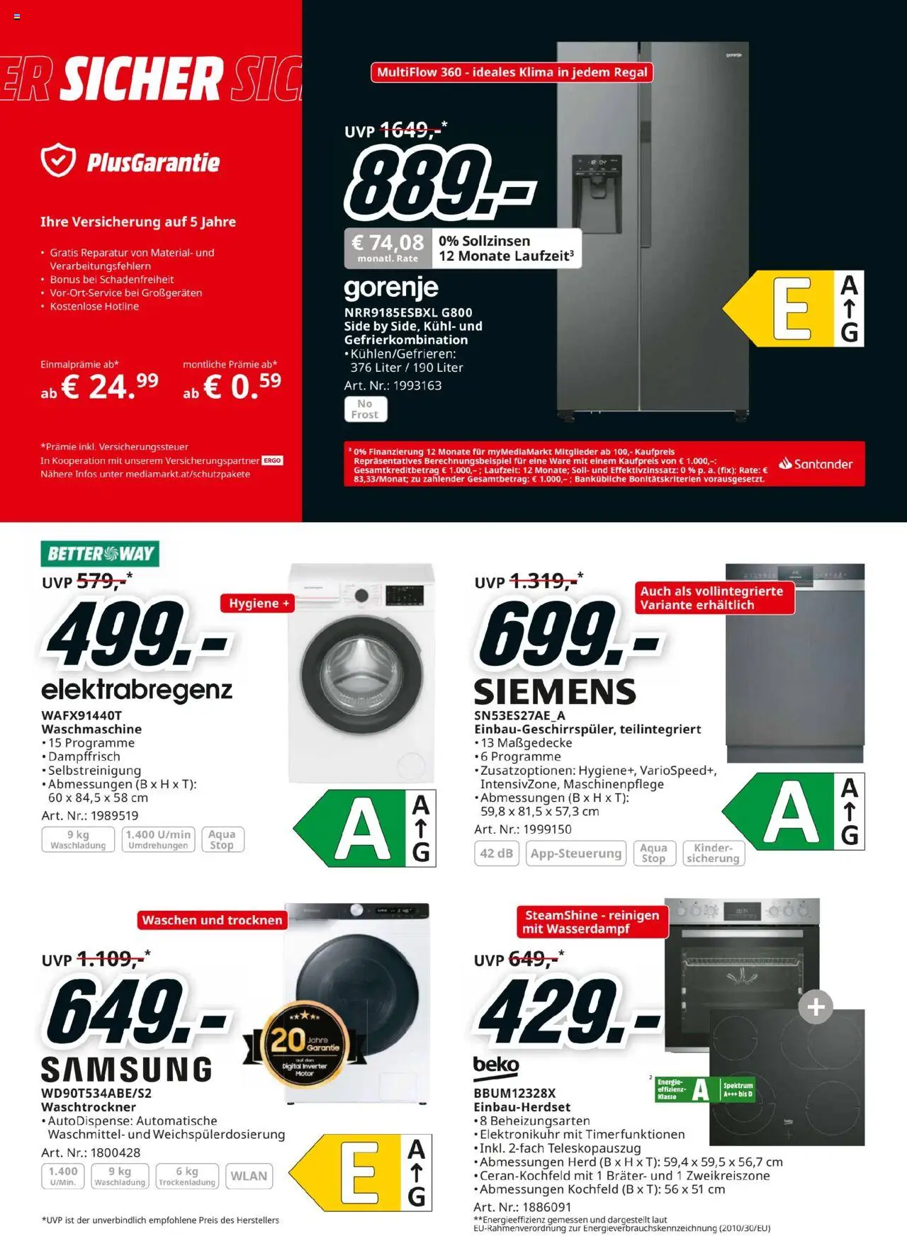 Media Markt Angebote gültig ab 24.08.2025 | Seite: 18 | Produkte: Waschmaschine, Herd, Regal, Waschmittel