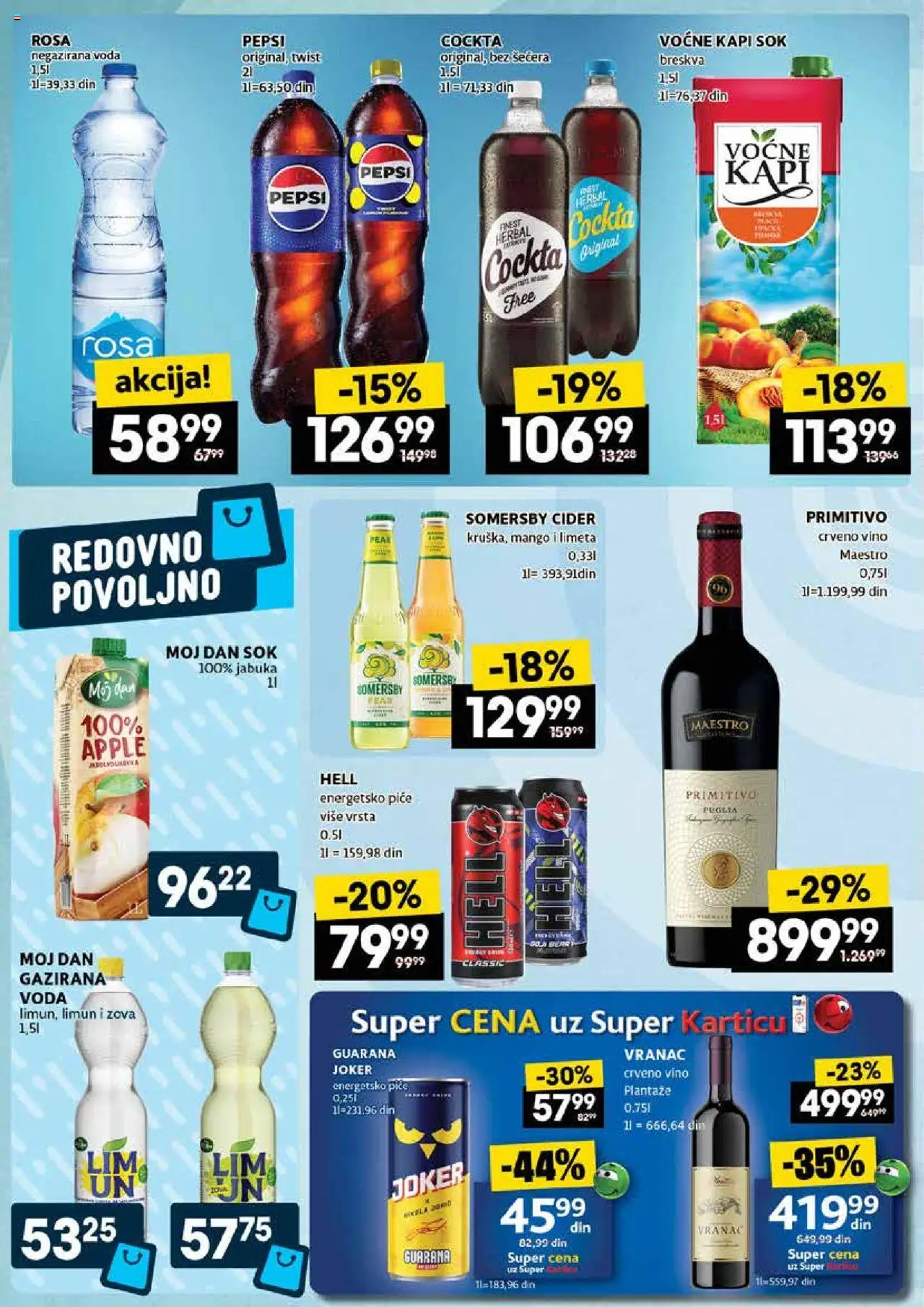 Roda katalog - važi od 18.09.2025 | Strana: 12 | Proizvode: Mango, Somersby, Vino, Breskva