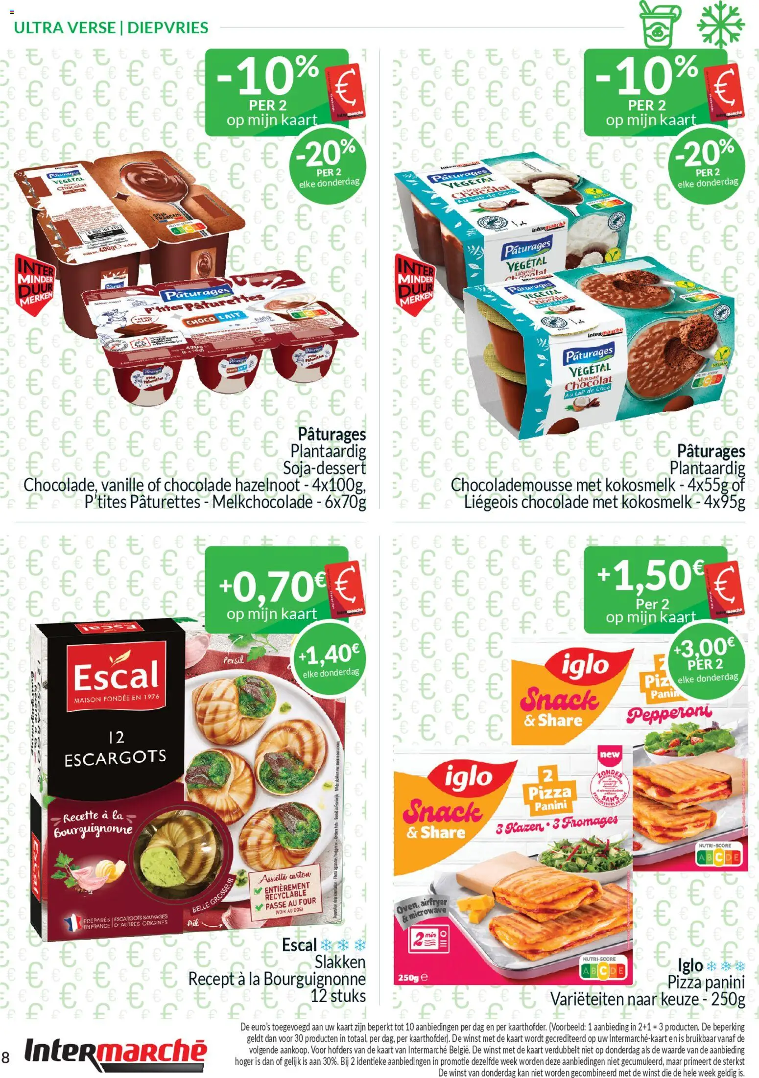 {H1} | Pagina: 8 | Producten: Pizza, La, Kaart, Chocolade