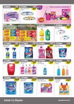 01.02.2026 tarihinden itibaren geçerli olan Gürmar kataloğu önizlemesi | Sayfa: 14 | Ürünler: Parlatıcı, Yağ, Ot, Buzdolabı
