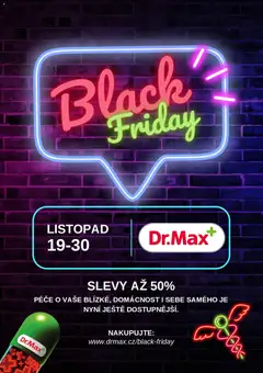 Náhled letáku Dr. Max Black Friday od 19.11.2025