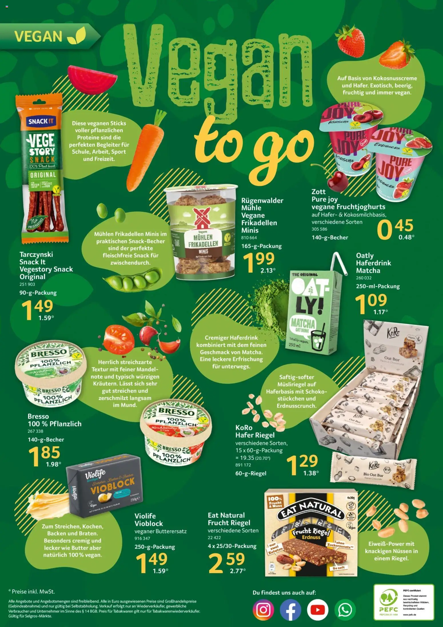 Selgros Prospekt 	 – gültig ab 22.01.2026 | Seite: 32 | Produkte: Mühle, Bresso, Haferdrink, Oatly