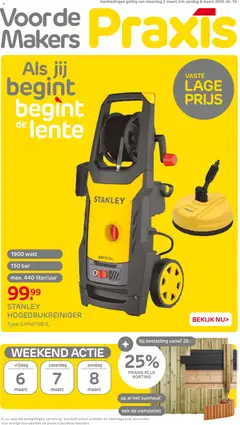 Praxis folder - Voorbeeld van een folder van Praxis, geldig van 02.03.2026