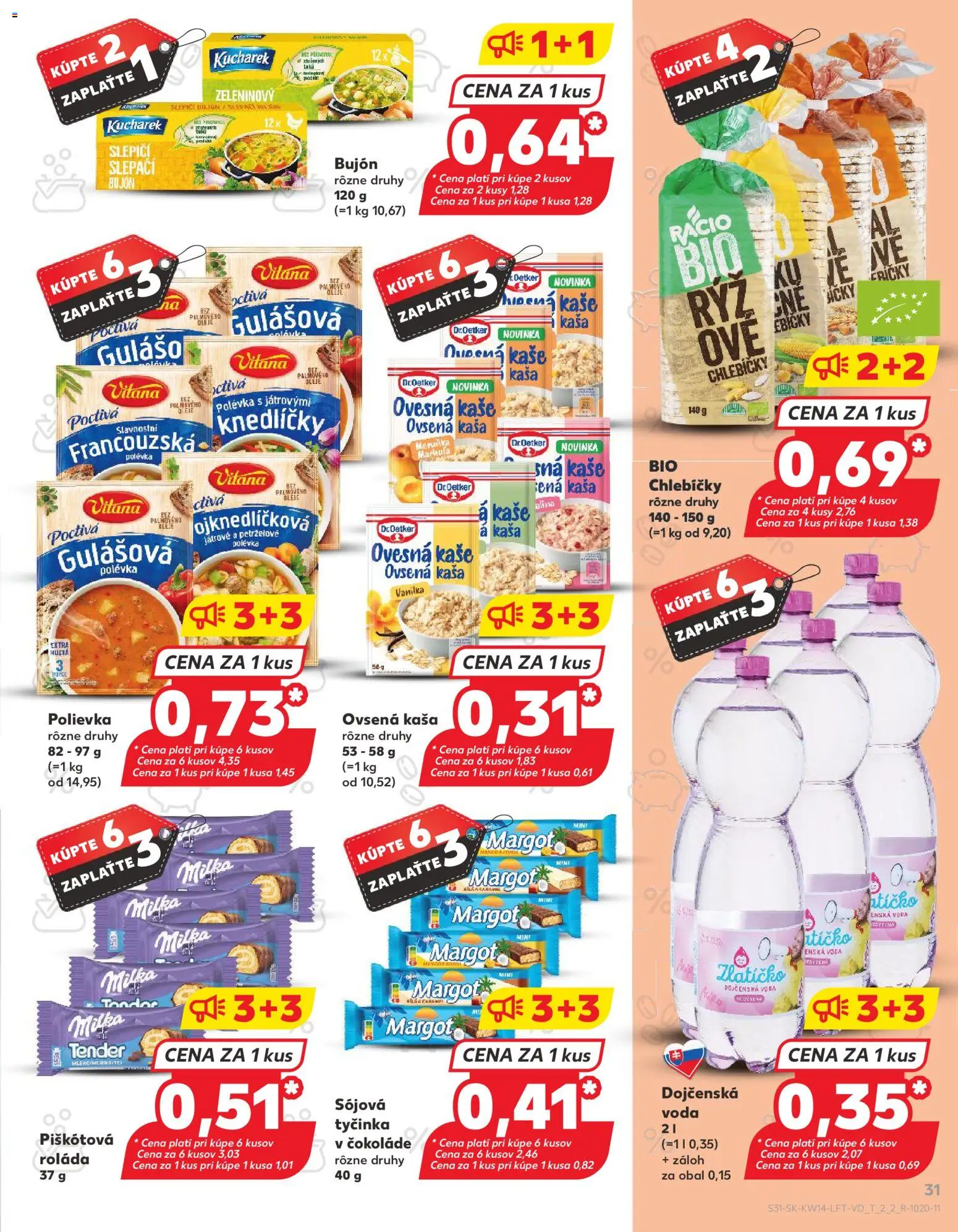 Kaufland SK akciós ujság - amely érvényes a következő dátumtól: 01.04.2026 | Oldal: 31