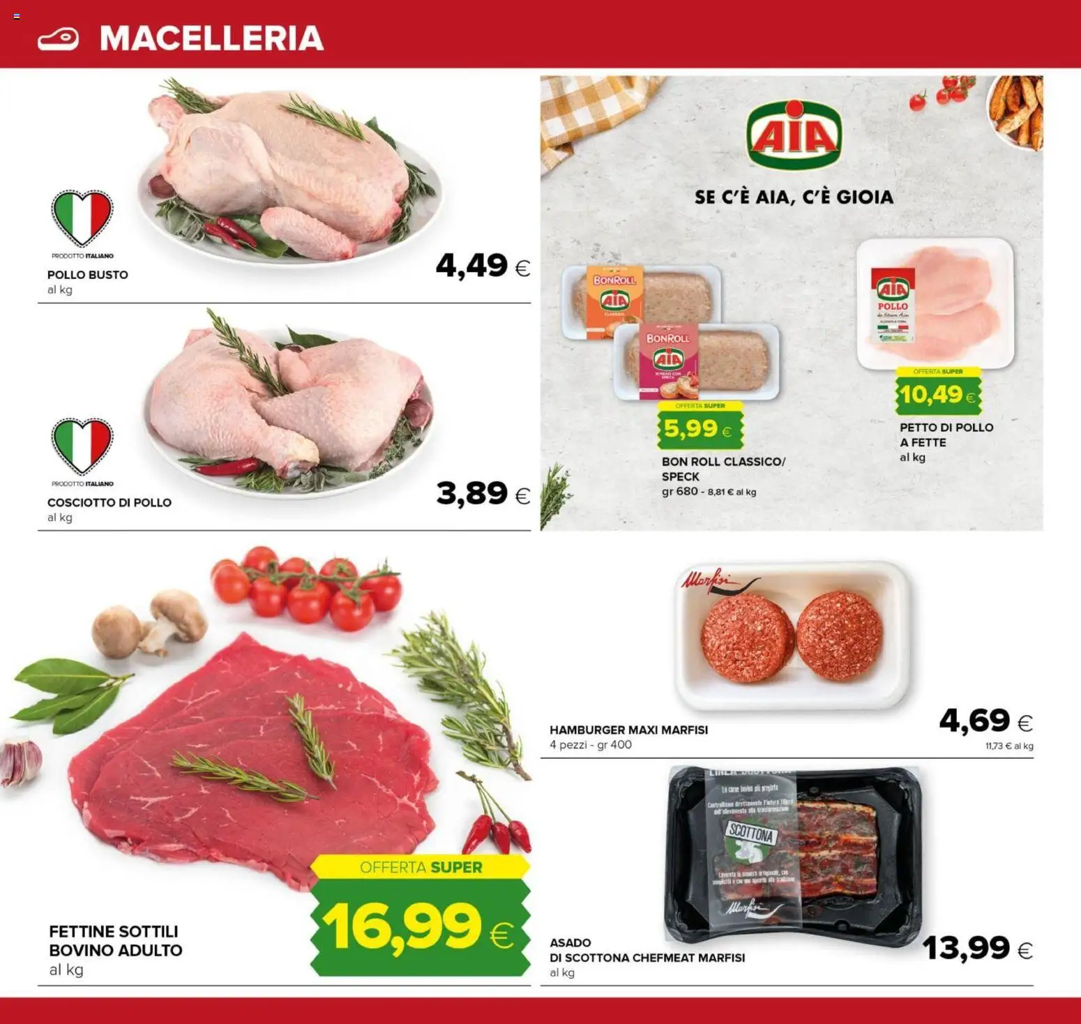 Volantino Tigre del 01.12.2025 | Pagina: 10 | Prodotti: Speck, Bovino, Petto di Pollo, Pollo