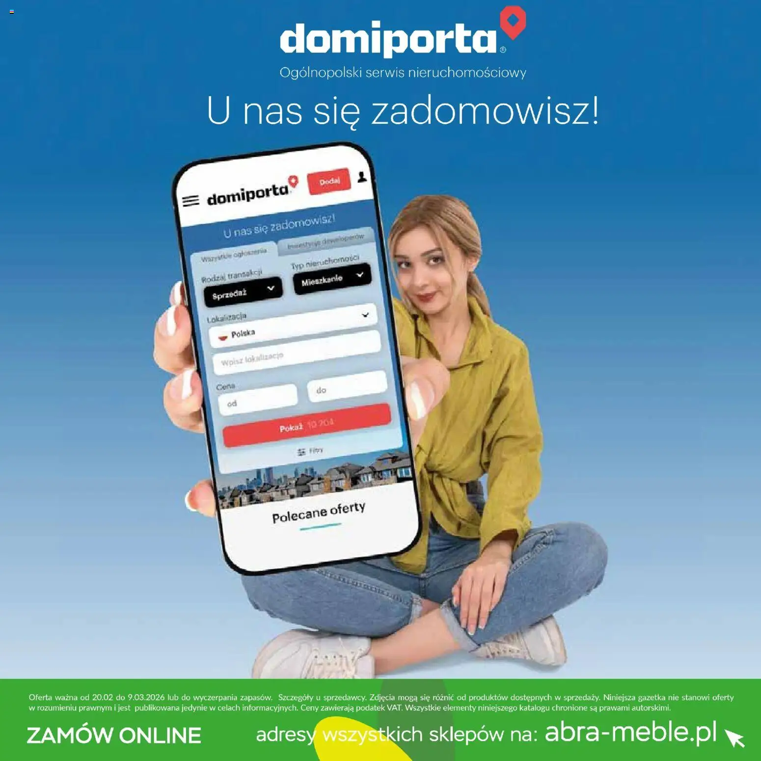 Abra meble Gazetka od 20.02.2026 | Strona: 20