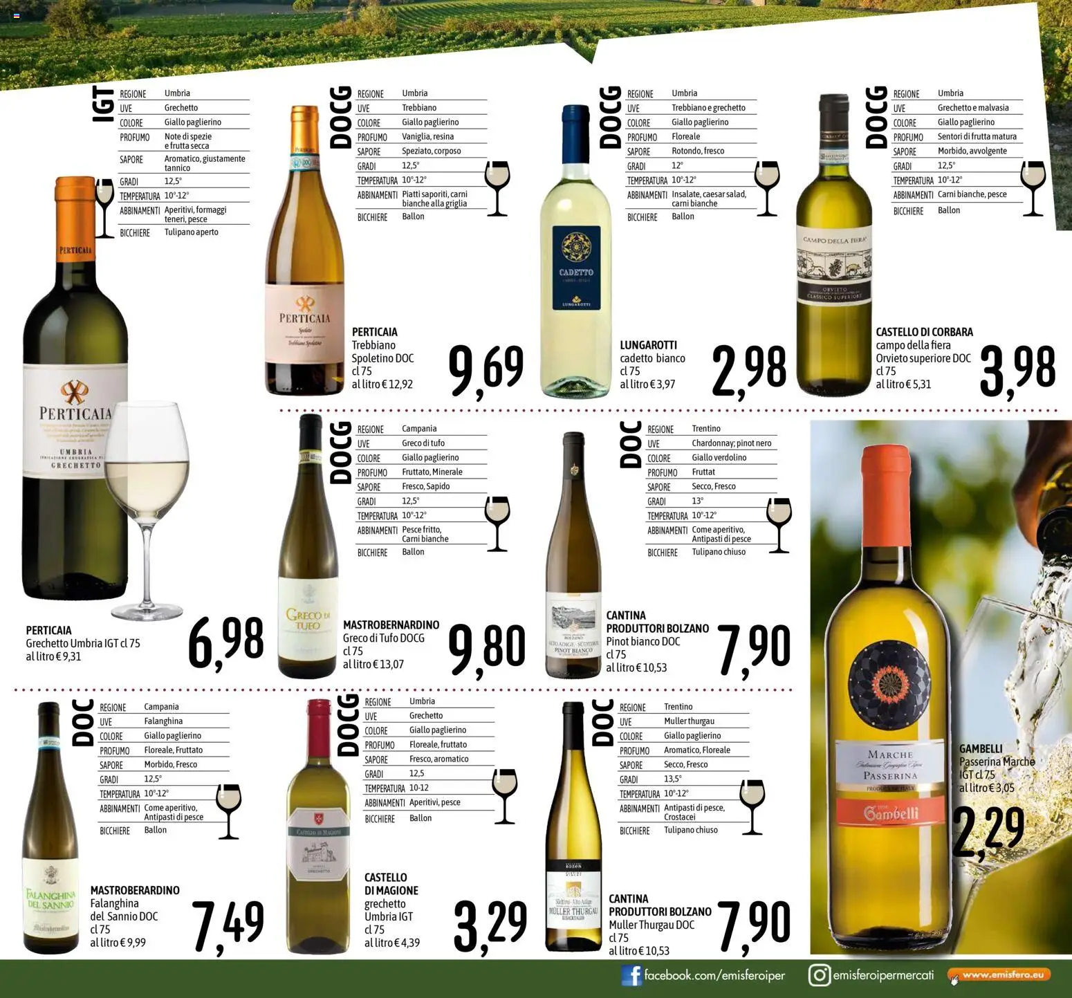 Volantino Emisfero del 30.10.2025 | Pagina: 11 | Prodotti: Pesce, Spezie, Frutta, Profumo