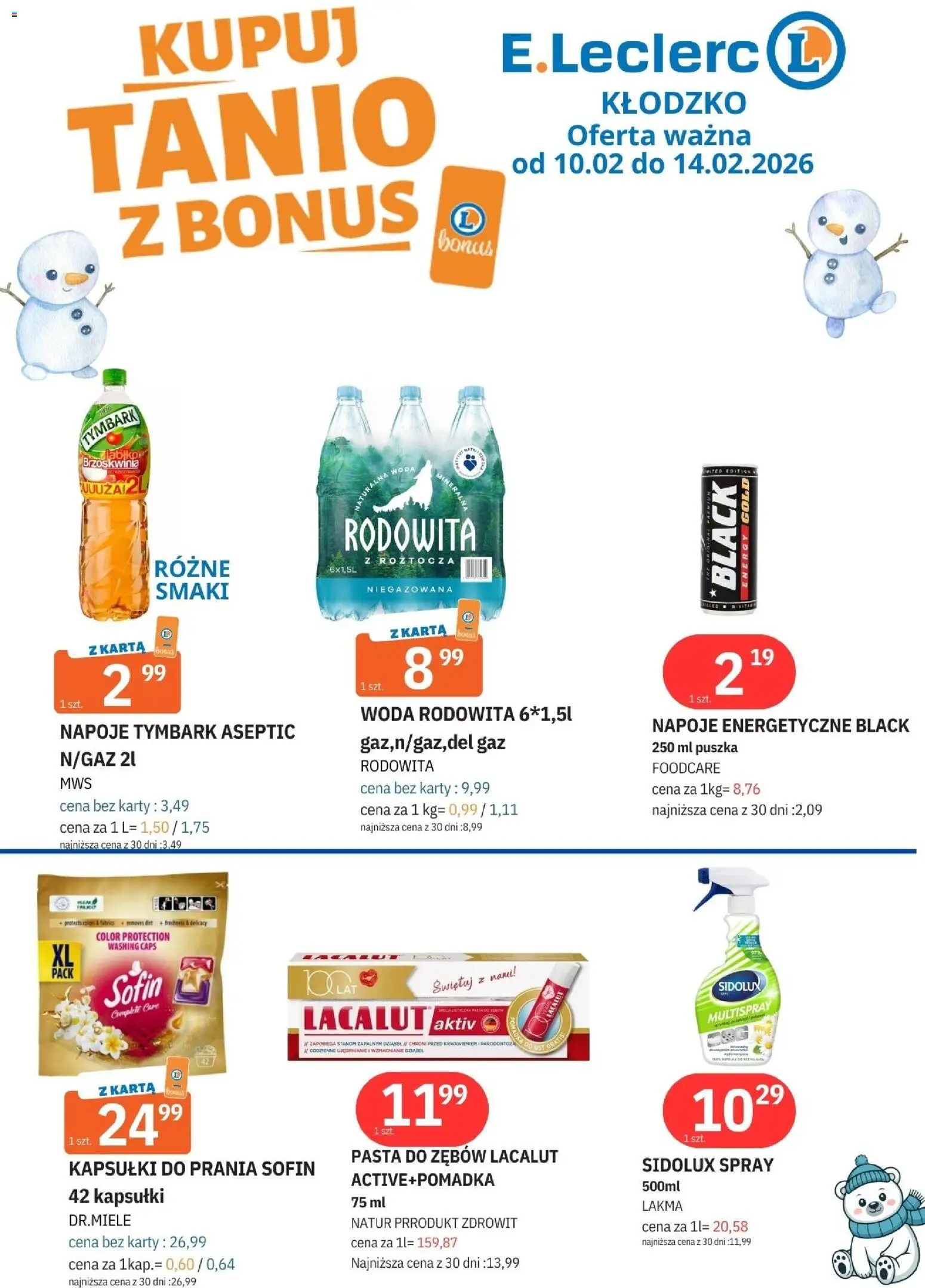 E.Leclerc Gazetka - Kłodzko od 10.02.2026 | Strona: 7
