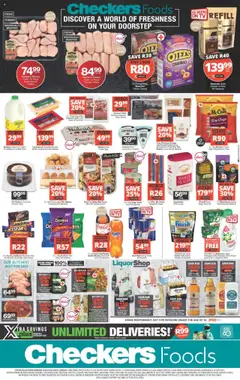 Checkers Western Cape - Foods July Mid-Month Promotion │ valid from 07.07.2025 | Page: 1
