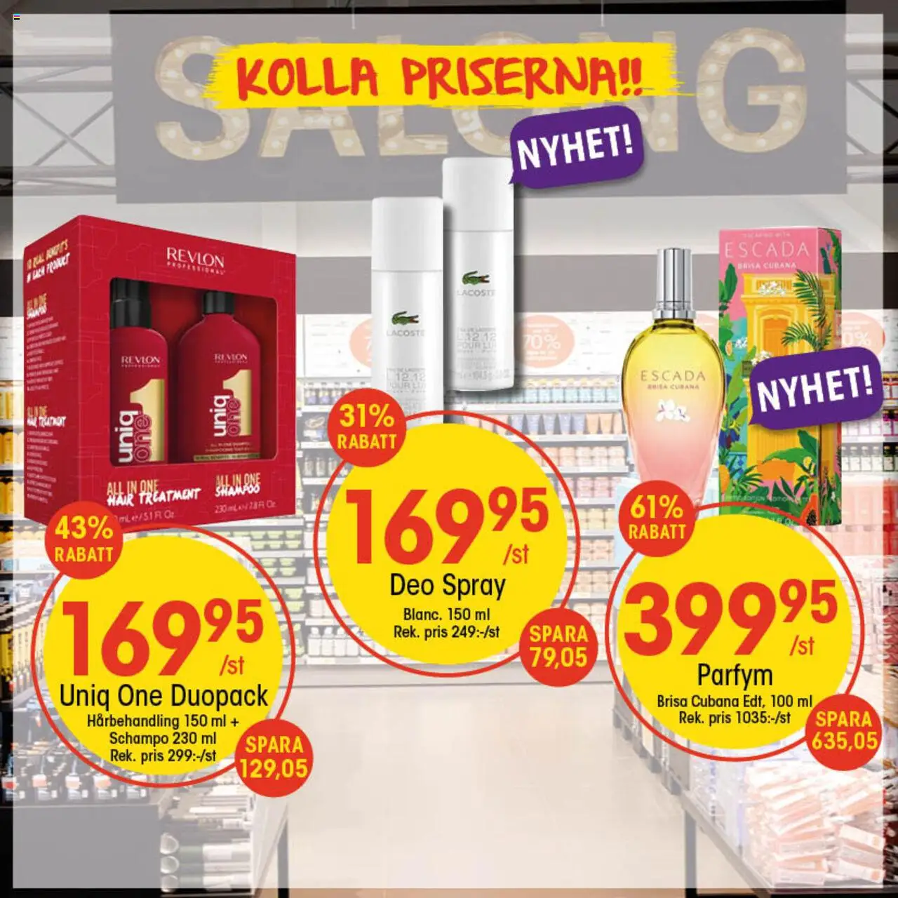 EKO reklamblad aktuell från 22.09.2025 | Sida: 6 | Produkter: Parfym, Schampo