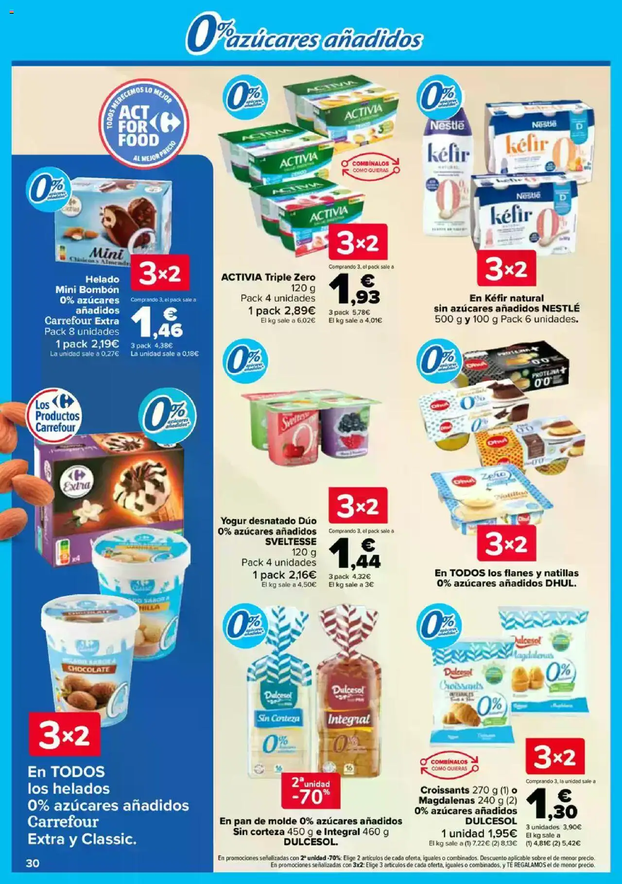Carrefour folleto │ válido desde el 26.06.2025 | Página: 29 | Productos: Yogur, Pan, Pan de molde, Magdalenas