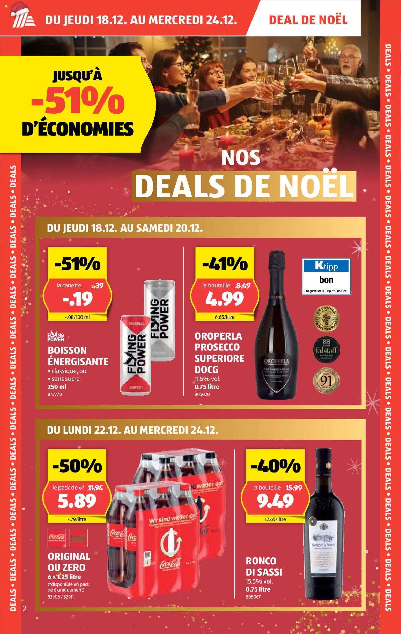 Aldi Aktionen FR – gültig ab 18.12.2025 | Seite: 3 | Produkte: Coca Cola