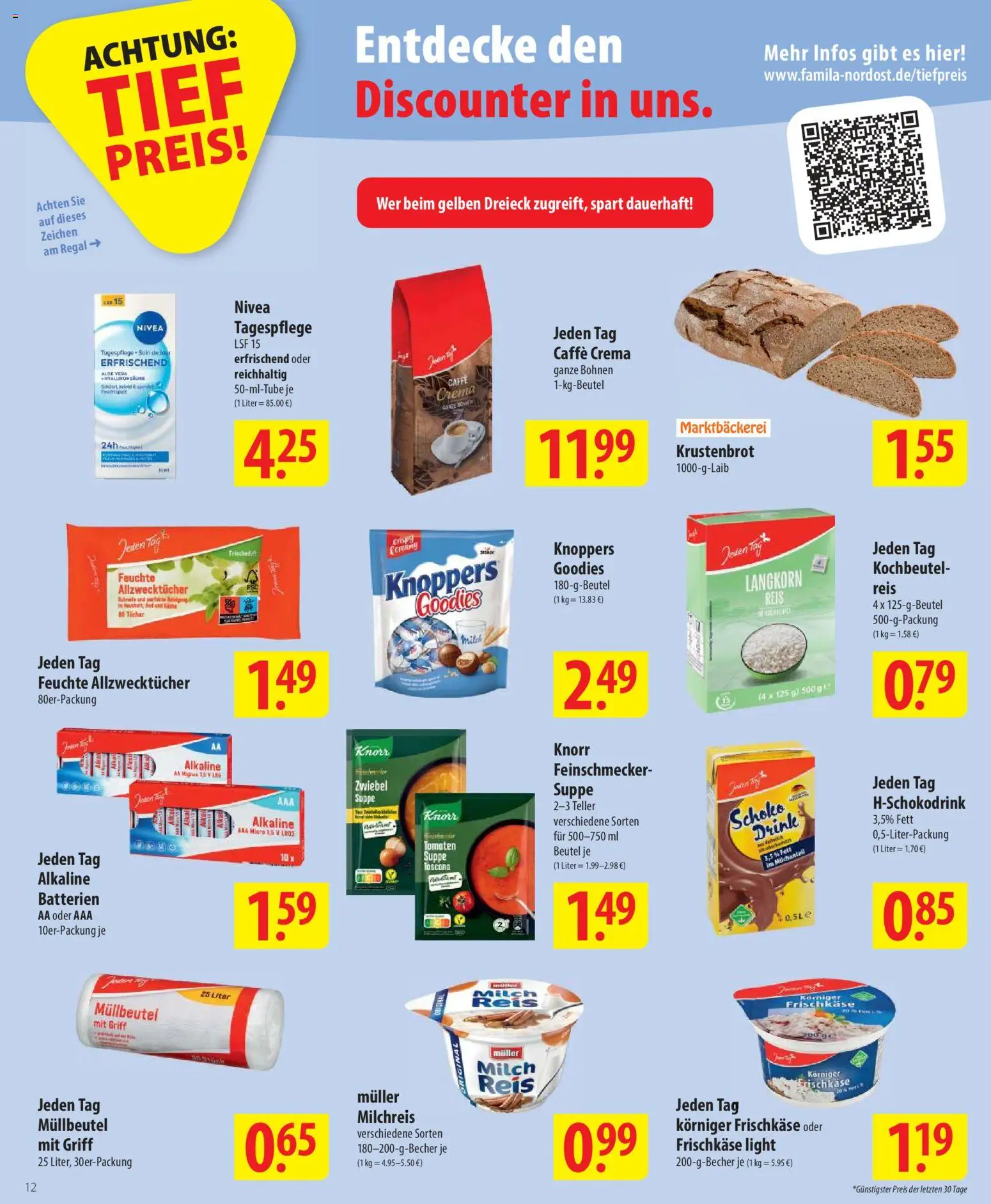 Famila Prospekt 	 | 07.04.2026 | Wie erhält man einen begrenzten Rabatt? | Deutschland