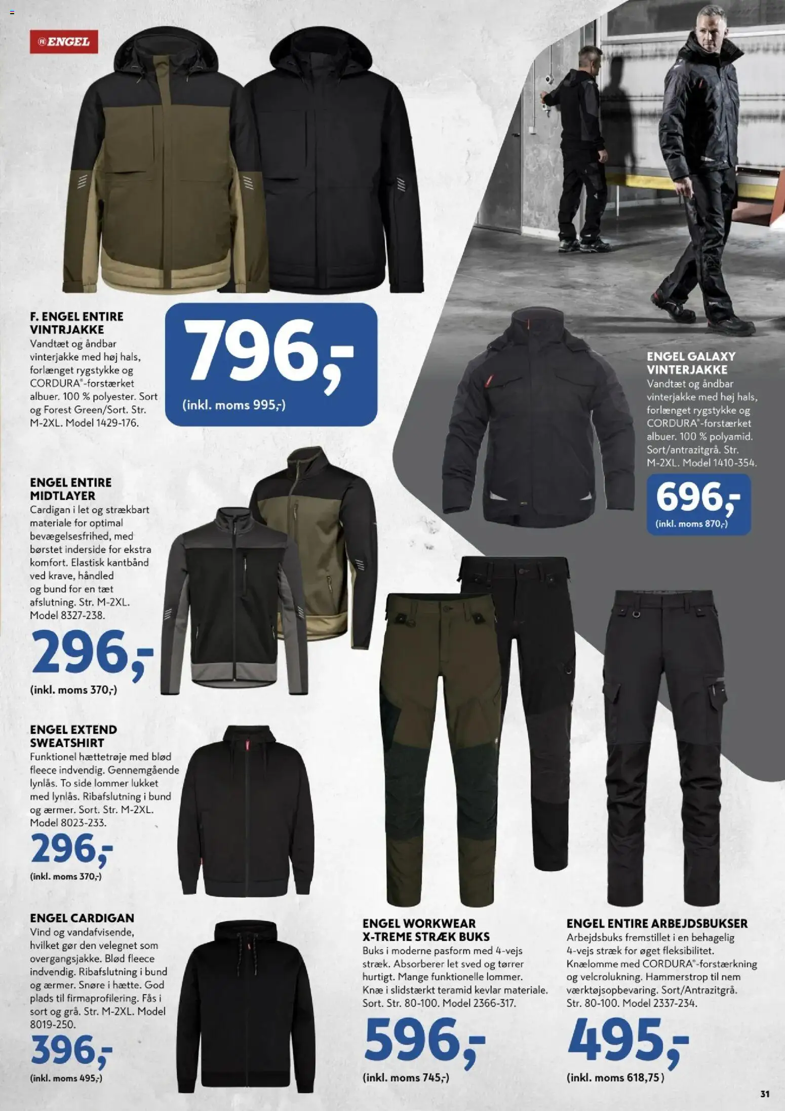 Davidsen tilbudsavis – gyldig fra 02.11.2025 | Side: 31 | Produkter: Hættetrøje, Cardigan, Søm