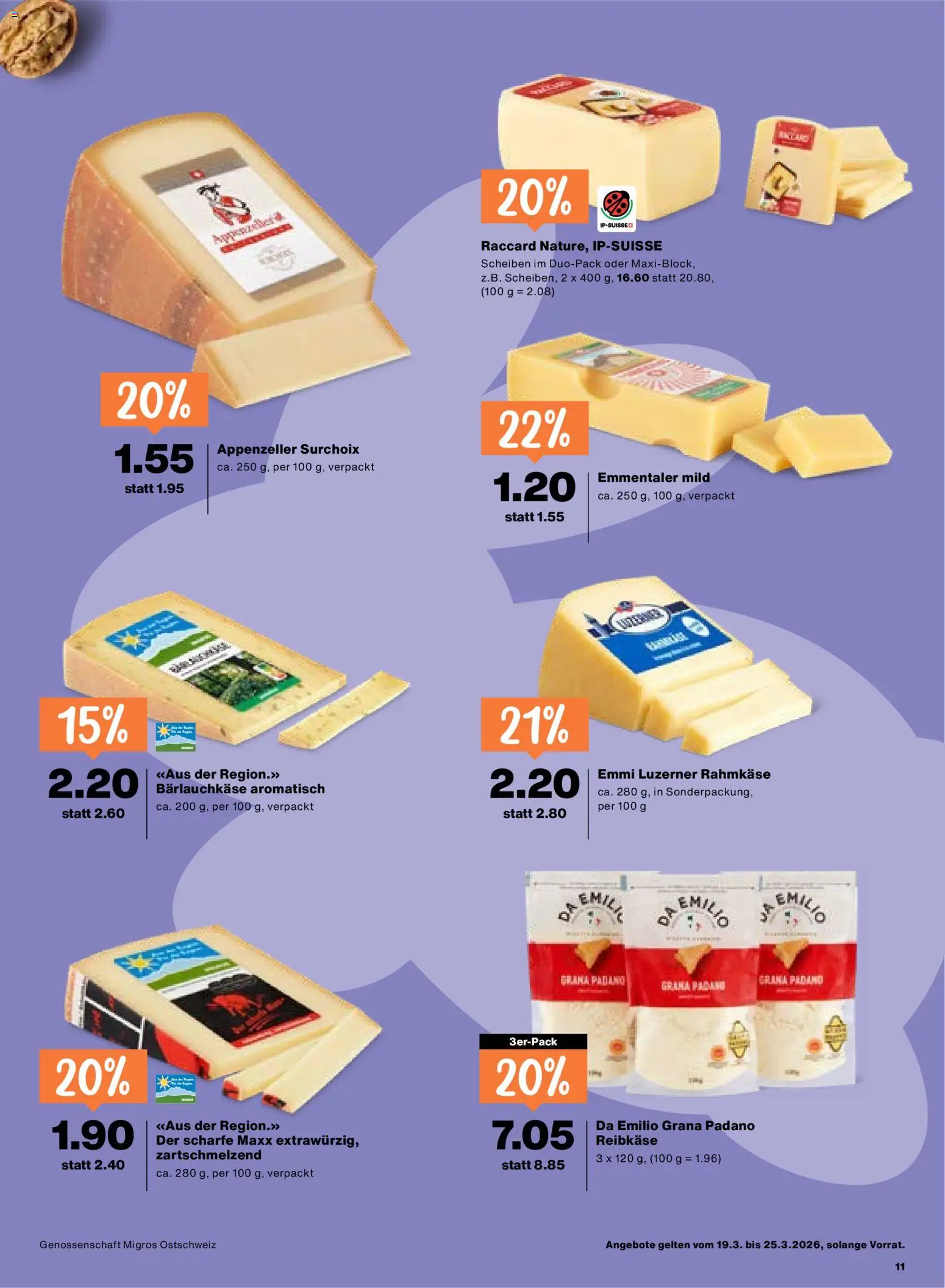 Migros aktionen – gültig ab 19.03.2026 | Seite: 11