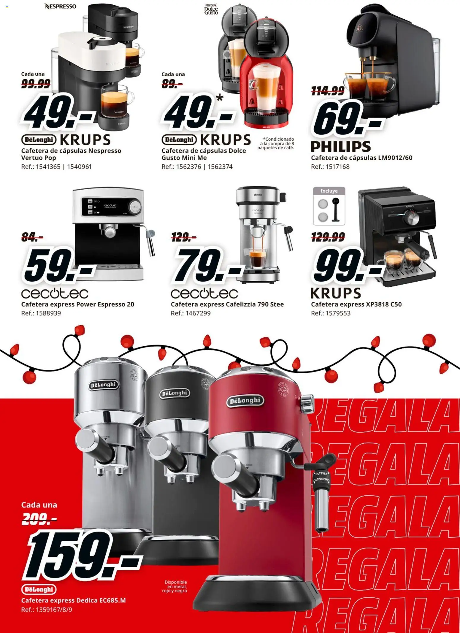 Media Markt folleto │ válido desde el 26.12.2025 | Página: 7 | Productos: Cafetera