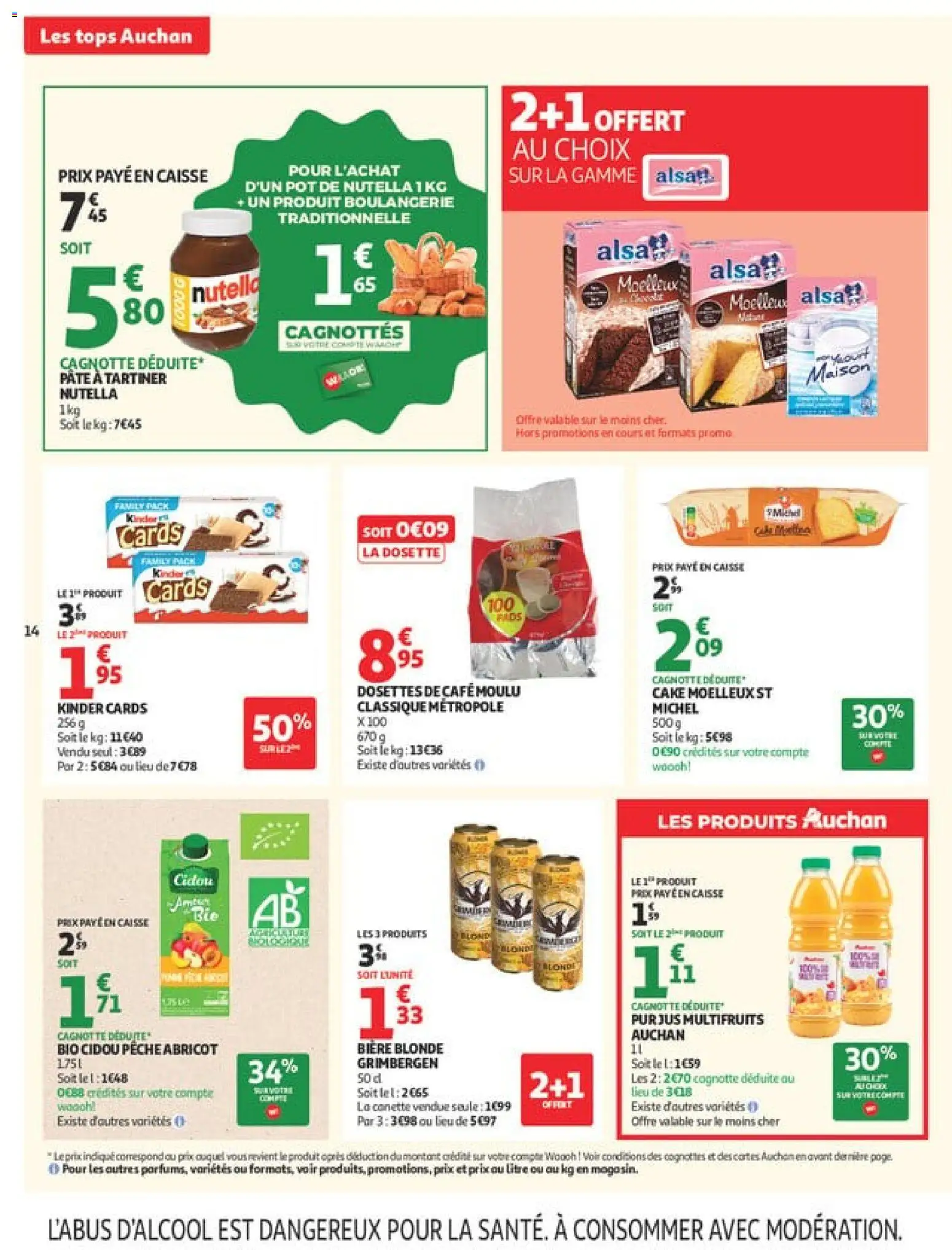 {H1} | Pagina: 14 | Producten: Kinder, Cake, La, Pot