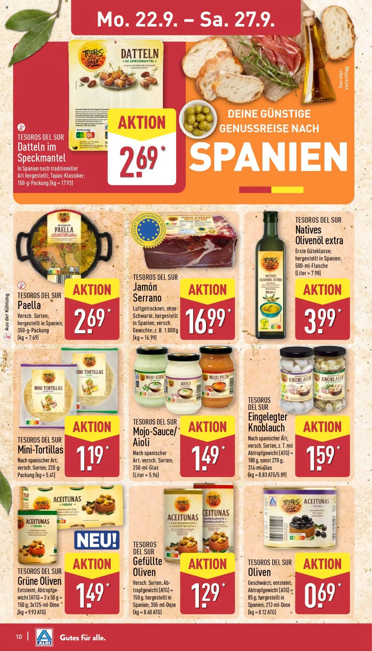 Aldi Prospekt 	 – gültig ab 22.09.2025 | Seite: 14