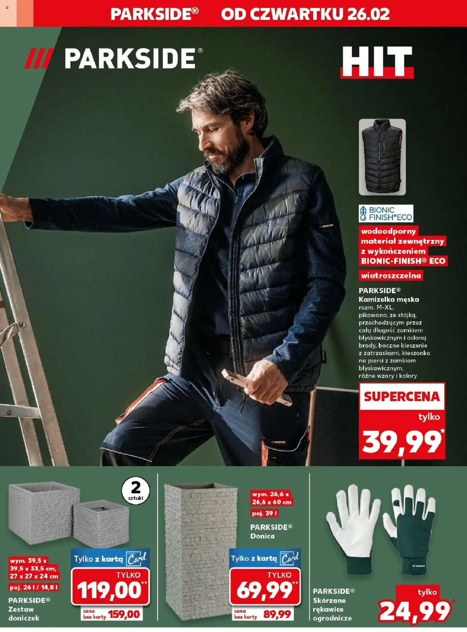 Kaufland gazetka - Mega okazje od 26.02.2026 | Strona: 6 | Produkty: Karta, Kamizelka, Piersi