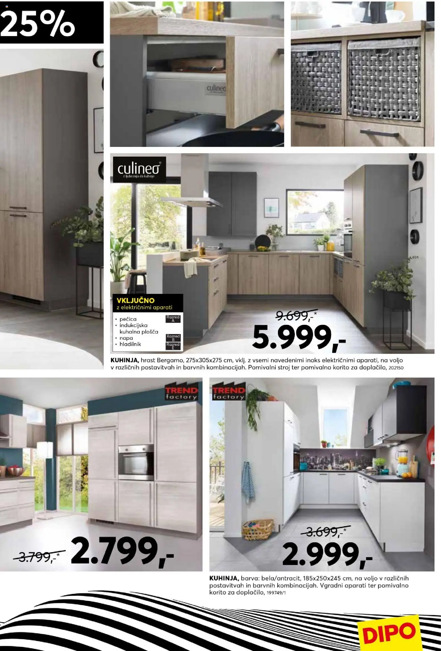 Novi Dipo katalog ponudbe – veljaven od 04.02.2026 | Stran: 13 | Izdelki: Kuhalna plosca, Pomivalni stroj, Pomivalno korito, Barva