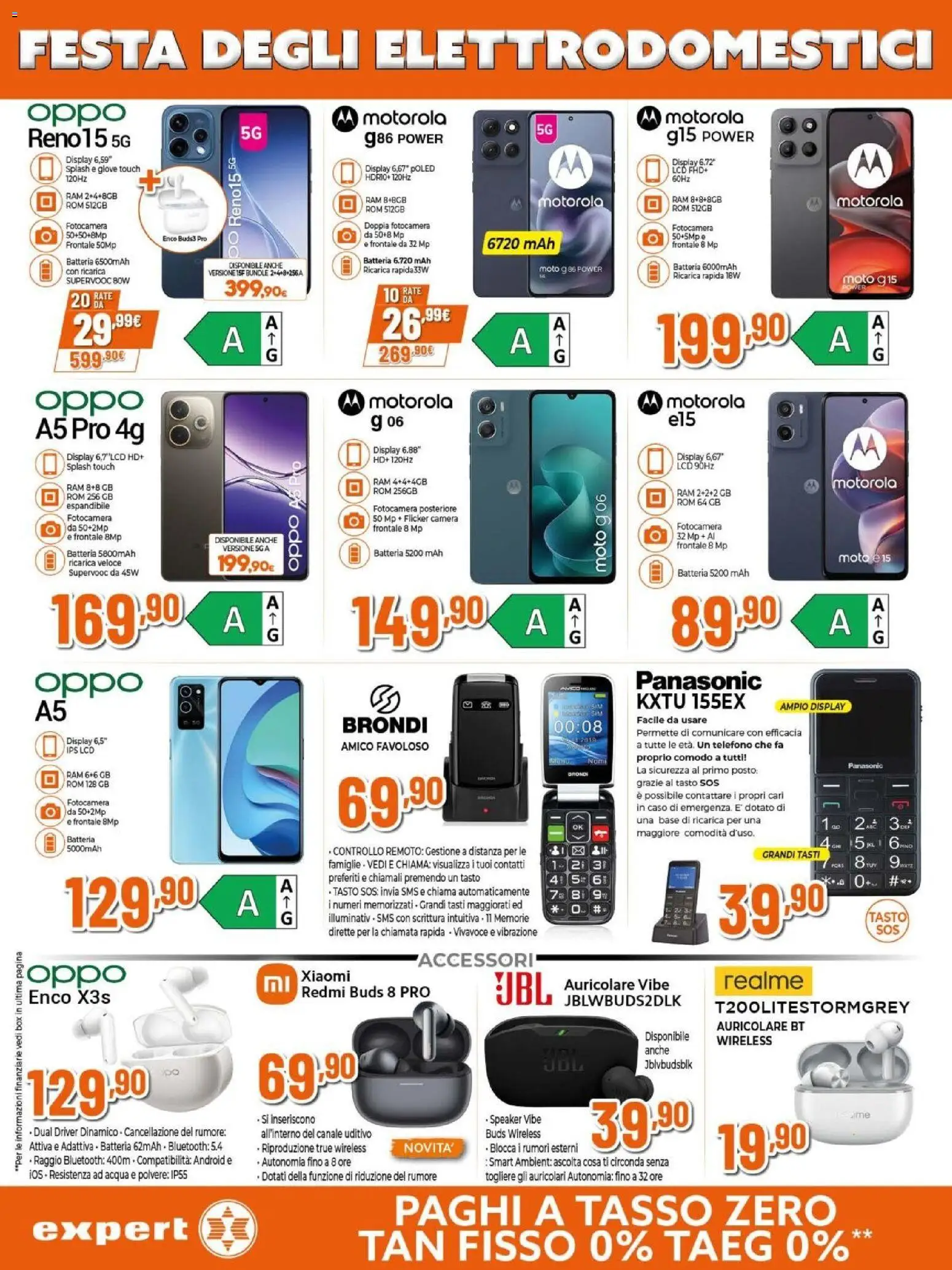 Volantino Expert del 12.03.2026 | Pagina: 29 | Prodotti: Xiaomi, Acqua, Telefono, Fotocamera