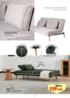 Pré-visualização Espaço Casa - Catálogo Kaliási - Sofás Camas válido de 21.07.2025 | Página: 15 | Produtos: Base, Cama, Sofá