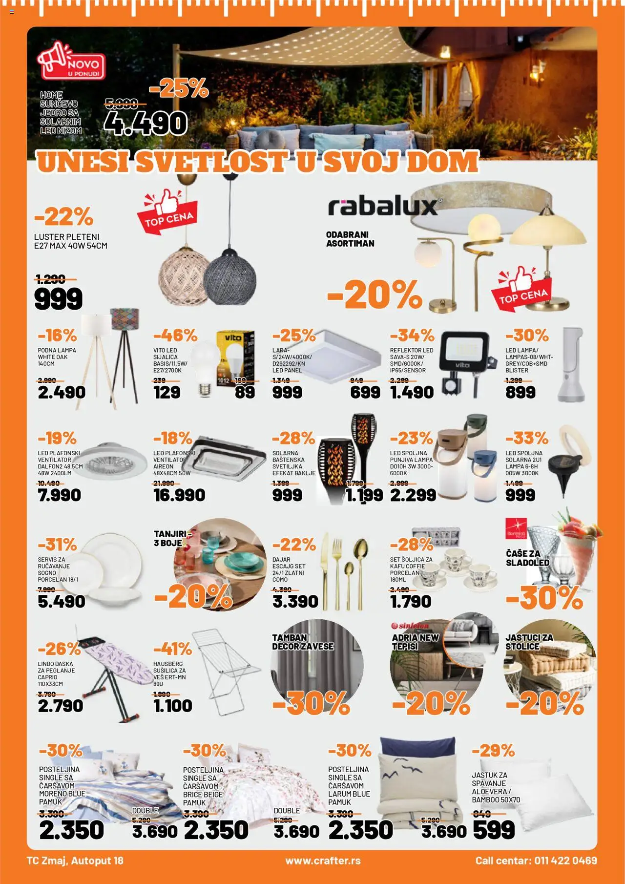 Crafter katalog - važi od 03.06.2025 | Strana: 6 | Proizvode: Ventilator, Sladoled, Escajg, Sijalica