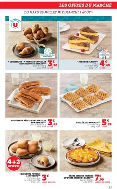  | Page: 23 | Produits: Abricot, Pépites de chocolat, Lait, Pommes