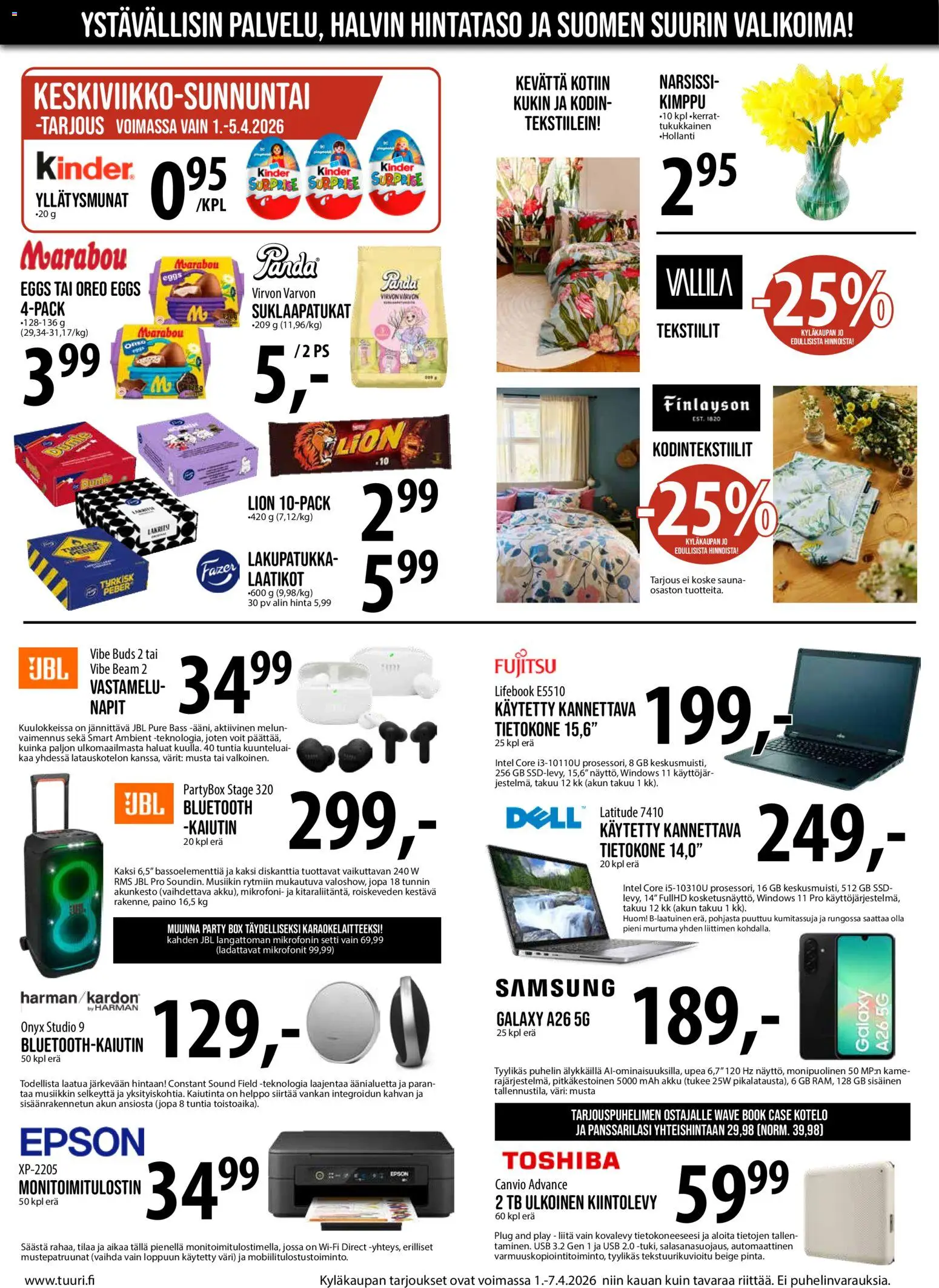 Tuuri tarjoukset – voimassa 01.04.2026 alkaen | Sivu: 8