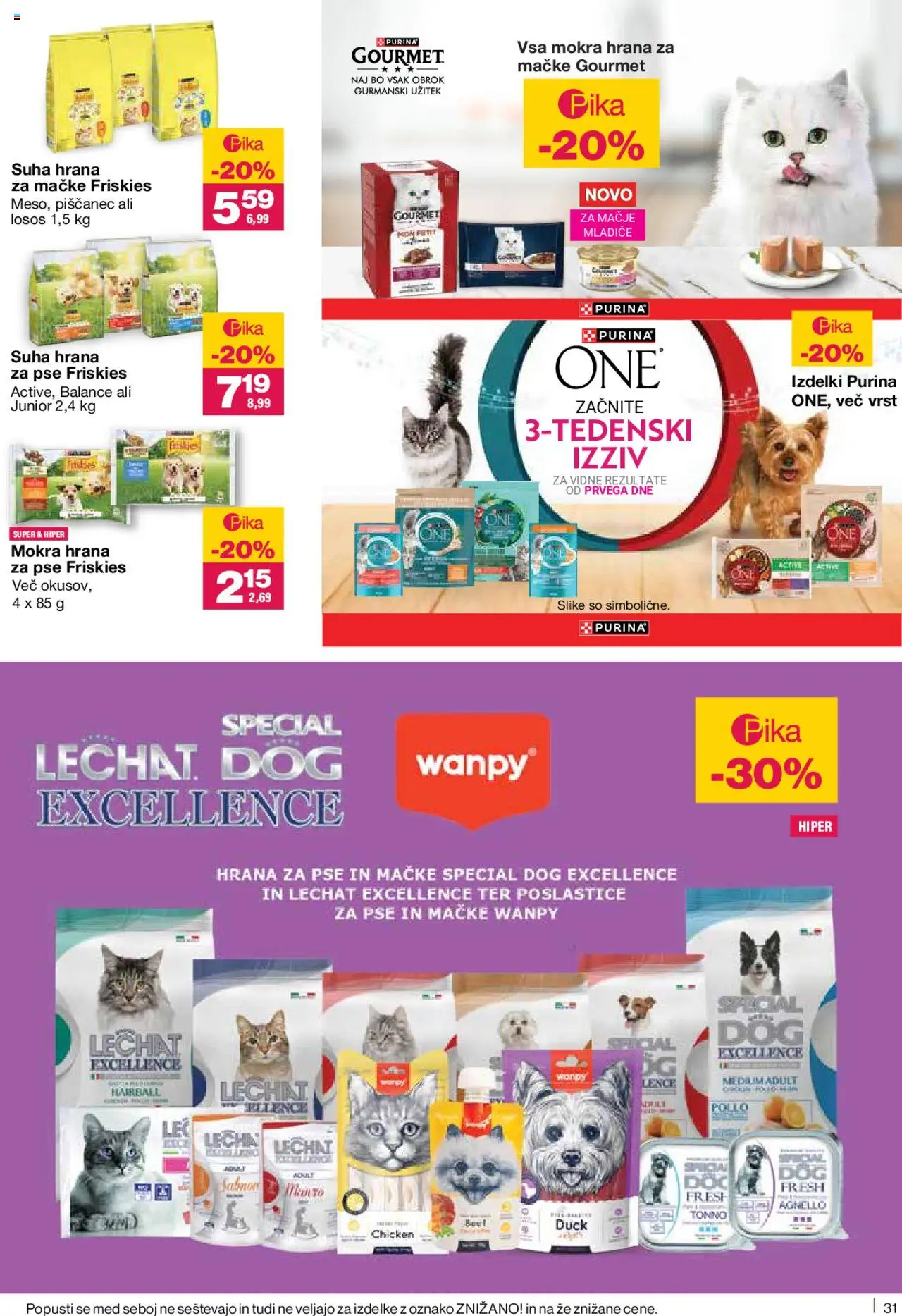 Novi Mercator katalog ponudbe – veljaven od 16.10.2025 | Stran: 33 | Izdelki: Hrana za mačke, Hrana za pse, Losos