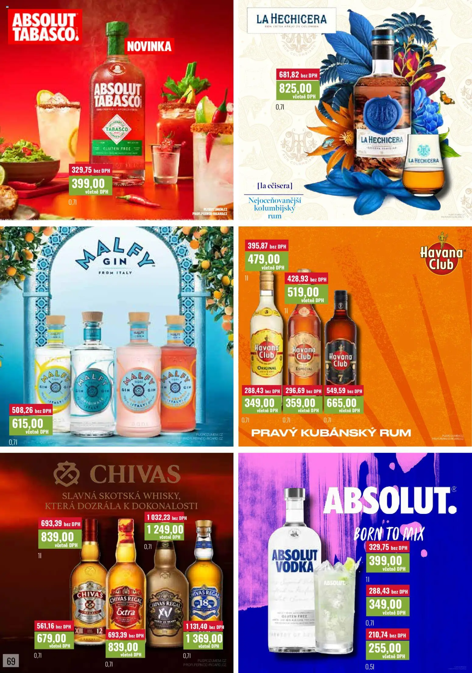 Ratio leták od 01.04.2026 | Strana: 70 | Produkty: Chivas, Chivas Regal, Vodka, Regál