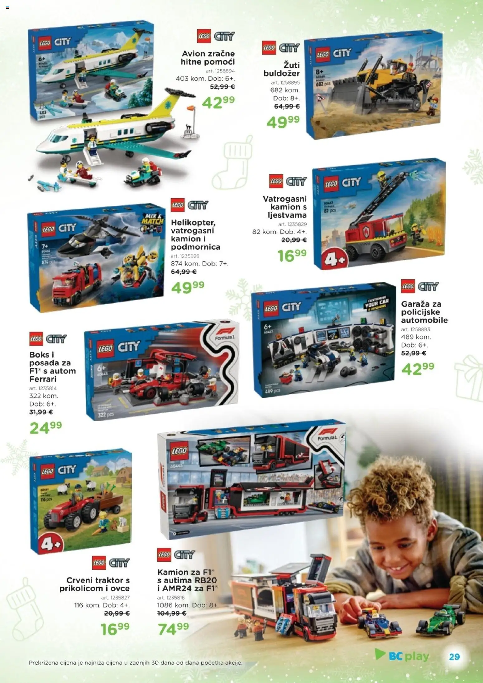 Baby Center katalog | vrijedi od 01.11.2025 | Stranica: 29 | Proizvodi: Traktor, Lego