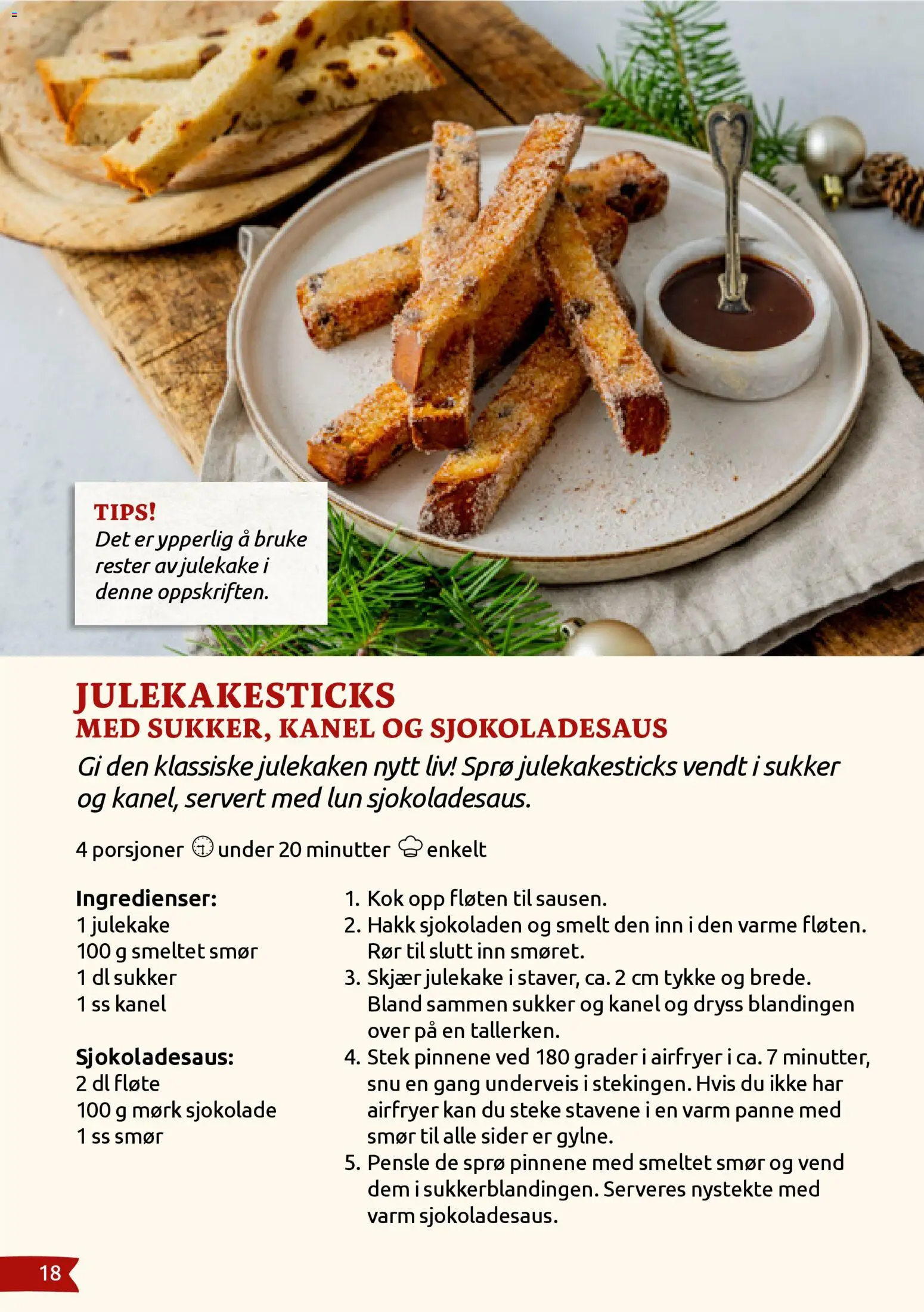 {H1} | Side: 18 | Produkter: Smør, Airfryer, Strandväska, Prosecco