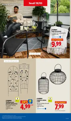 LIDL - Prévisualisation de LIVARNO Treillage pour plantes grimpantes, Pour jardins, terrasses et balcons L'unité au choix. valide à partir de 19.03.2026 | Page: 41 | Produits: Plantes, Tapis
