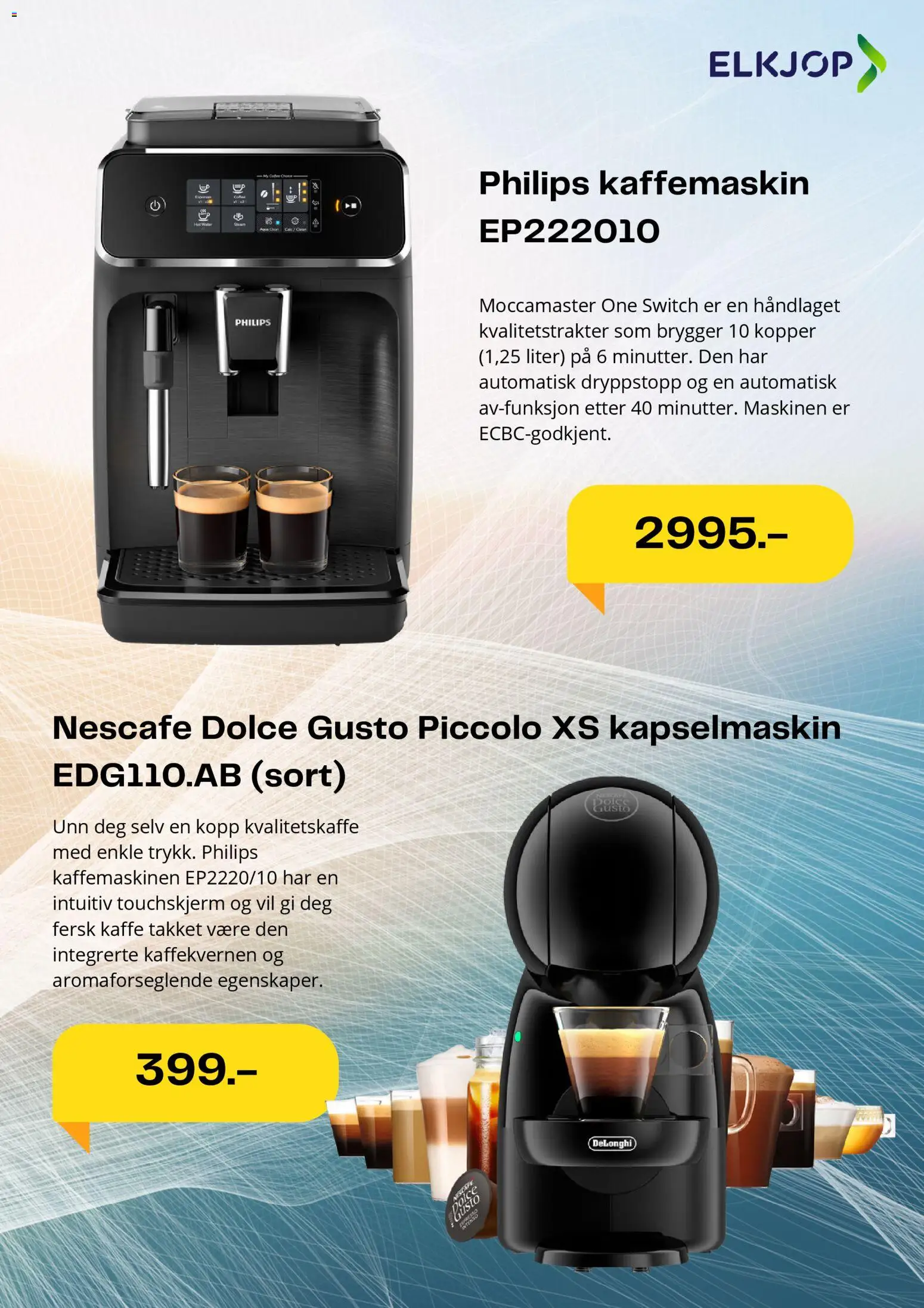 {H1} | Side: 5 | Produkter: Kaffe, Сітка зварна, Kaffemaskin