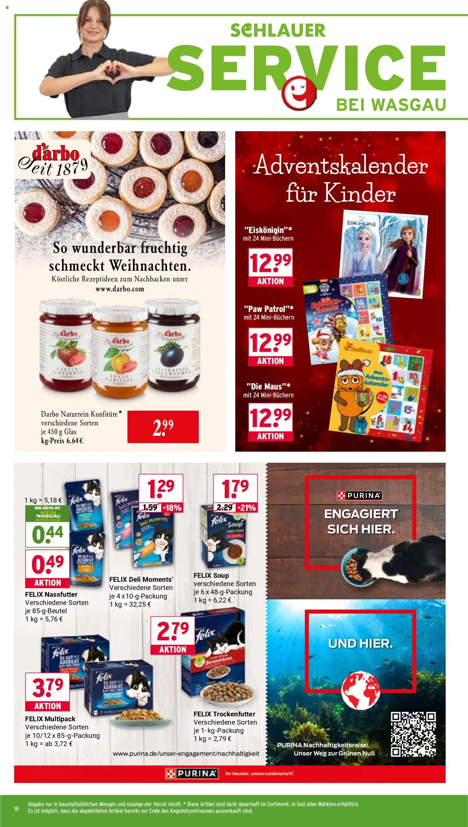 Wasgau Prospekt 	 – gültig ab 03.11.2025 | Seite: 18