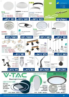 Преглед на Практикер брошура - Офертите са валидни от 12.02.2026 | Страница: 21 | Продукти: Дистанционно, Лампа, Настолна лампа, Полилей