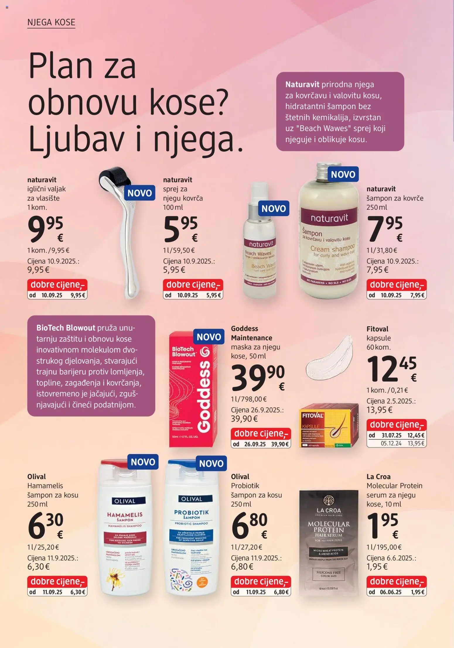 DM katalog | vrijedi od 03.11.2025 | Stranica: 16 | Proizvodi: Šampon, Maska