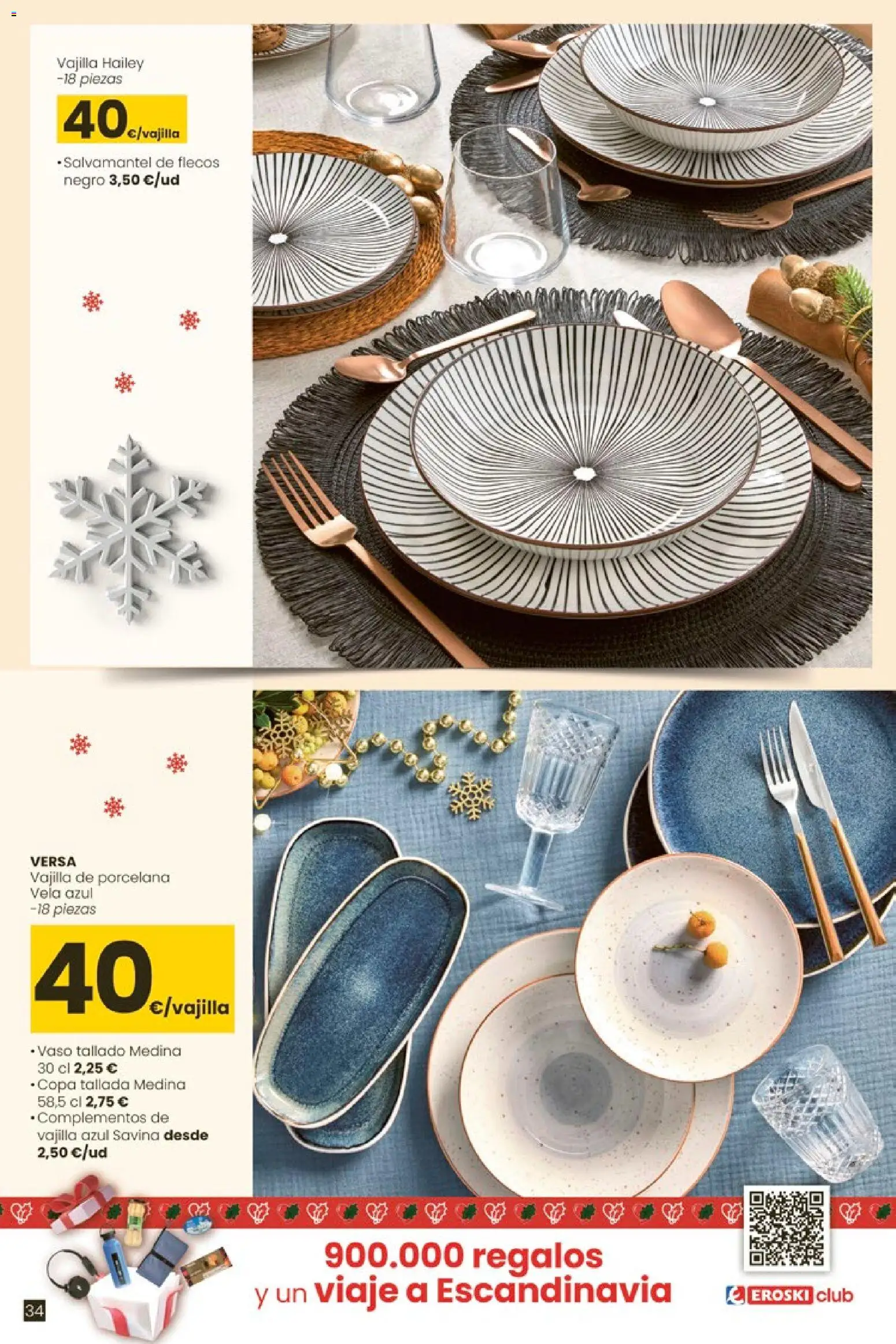 Eroski - Regalos │ válido desde el 02.12.2025 | Página: 34 | Productos: Vela, Βρεφικό κρεβάτι