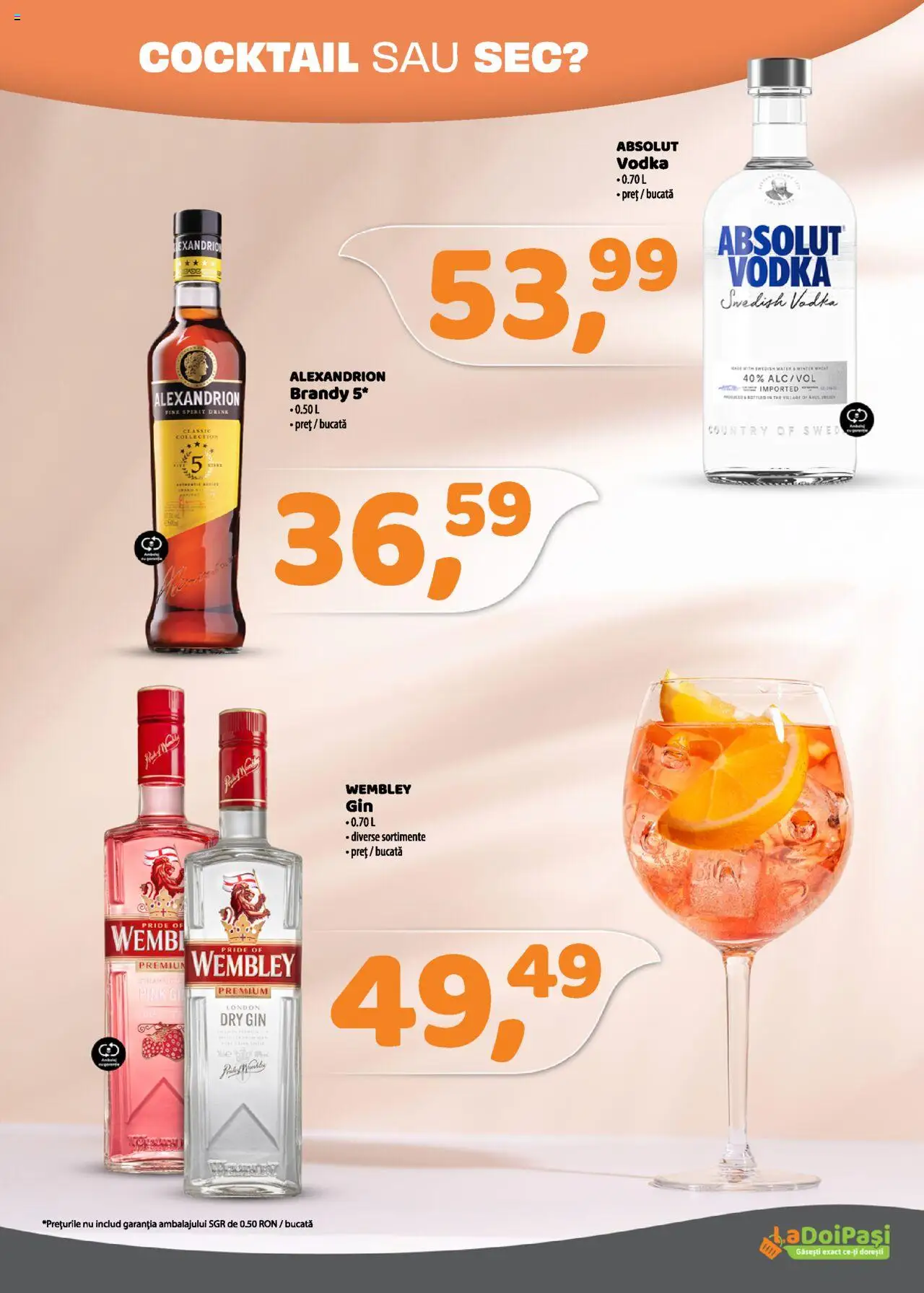Catalog LaDoiPași – valabil de la 01.08.2025 | Pagină: 14 | Produse: Cocktail, Gin, Vodka