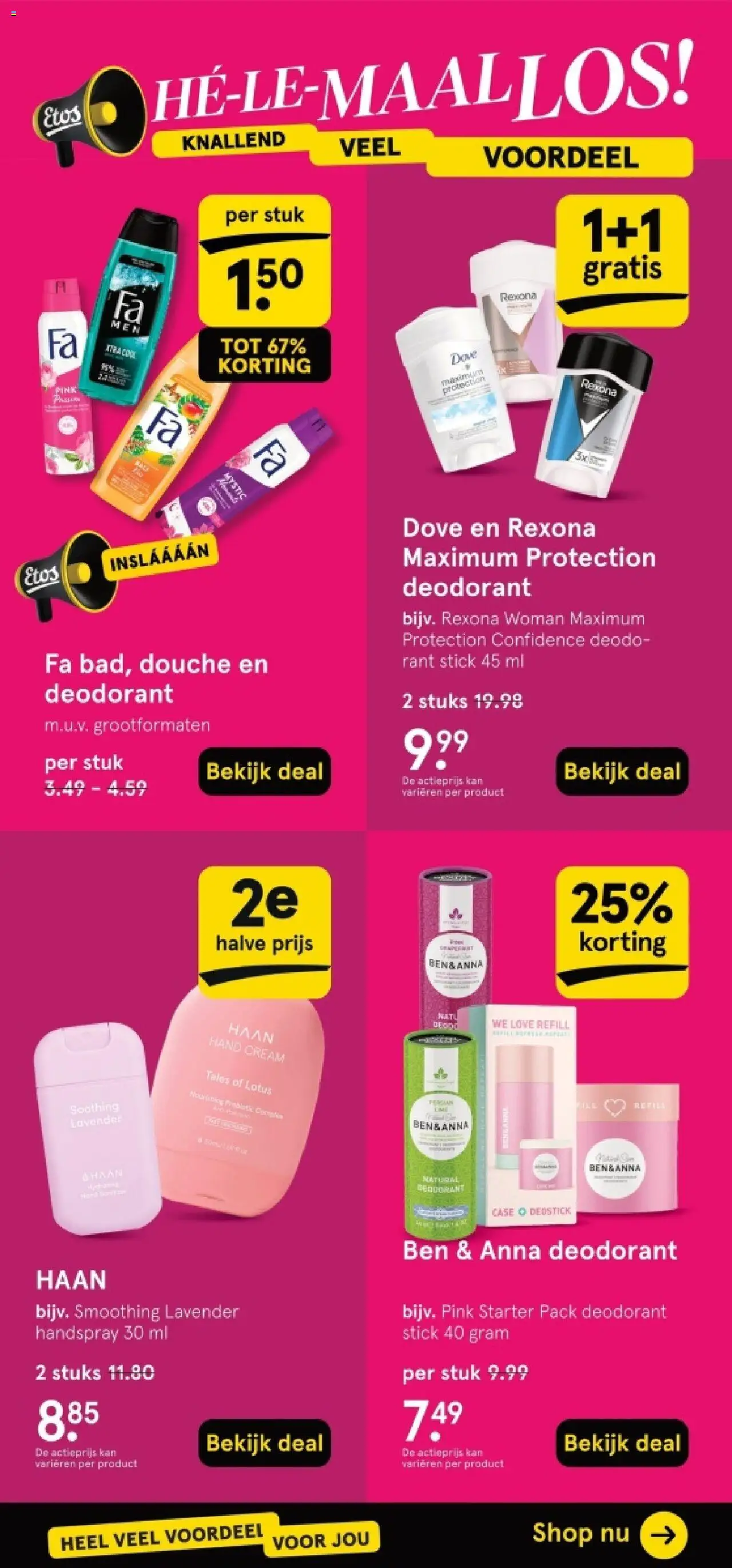  | Pagina: 23 | Producten: Deodorant, Kan, Douche