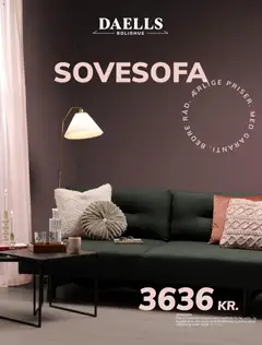 Daells Bolighus - Find din sovesofaer her gyldig fra 14.11.2025