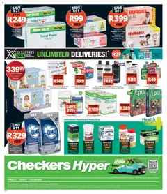 Checkers specials catalogue – valid from 23.02.2026 | Page: 4 | Products: Powder, Toothpaste, Nappies, Dog food