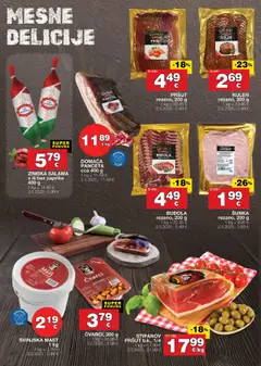 Stanić Diskont katalog | vrijedi od 07.08.2025 | Stranica: 2 | Proizvodi: Mast, Čvarci, Svinjska mast, Panceta